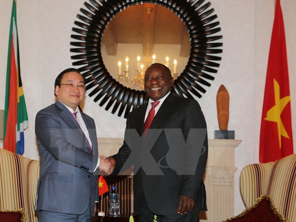 វៀតណាម-អាហ្វ្រីកខាងត្បូងជំរុញវិធានការអាទិភាពសំដៅជំរុញកិច្ចសហប្រតិបត្តិការទ្វេភាគី